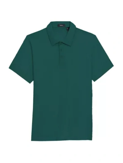 Theory Men's Cosmo Regular-fit Polo Shirt In Canopy