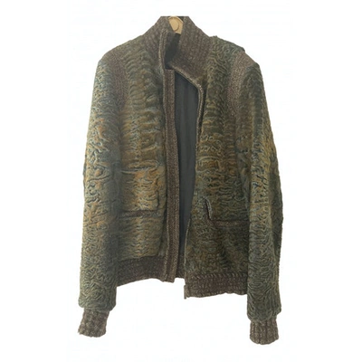 Pre-owned Fendi Brown Fur Jacket