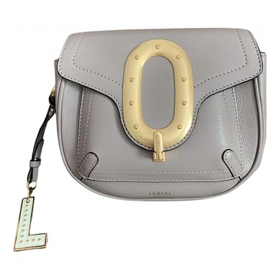 Pre-owned Lancel Romane Grey Leather Handbag