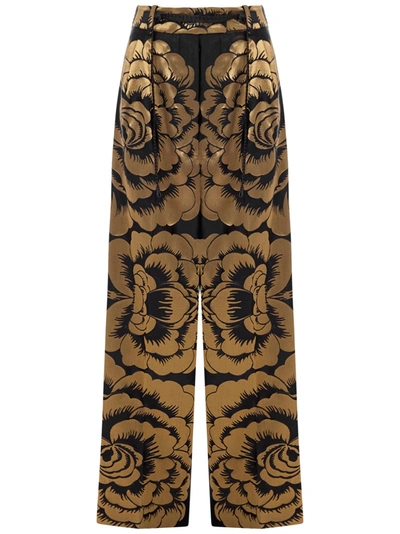 Tom Ford Trousers In Gold