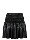 SELF-PORTRAIT SHIRRED MINI SKIRT,11572092