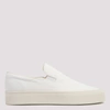 The Row 10mm Marie H Cotton Canvas Sneakers In White