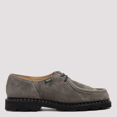 Paraboot Michael Leather Shoes In Grey
