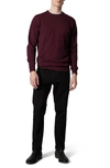 Rodd & Gunn Men's Queenstown Optim Wool-cashmere Sweater In Claret