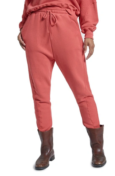 Current Elliott The Hunt Sweatpant With Seaming - 3 / Red Hot