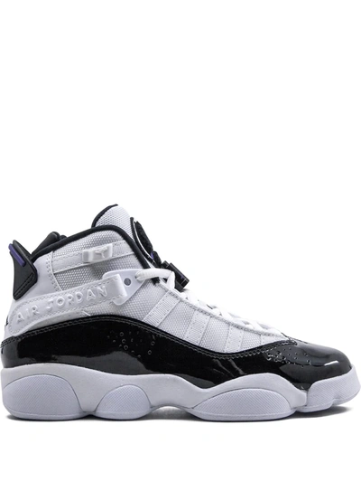 Nike Teen Jordan 6 Rings Sneakers In White