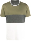 BRUNELLO CUCINELLI BLOCK STRIPE T-SHIRT