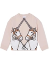 BURBERRY UNICORN LONG-SLEEVE JUMPER