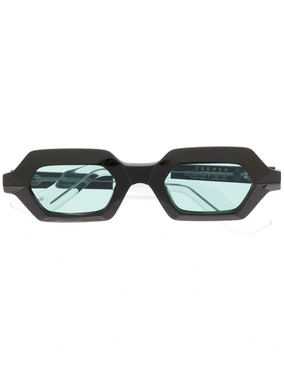 Jacques Marie Mage Carmen Round-frame Sunglasses In Black