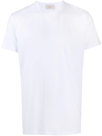 Low Brand Boxy Crew Neck T-shirt In White