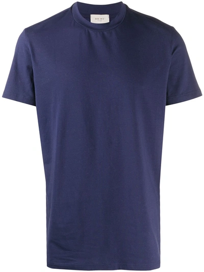 Low Brand Simple Cotton T-shirt In Blue