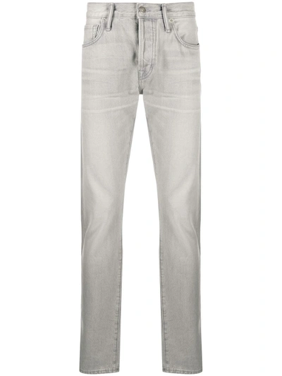 Tom Ford Straight-leg Jeans In Grey