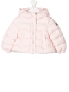 MONCLER FEATHER DOWN HOODED JACKET