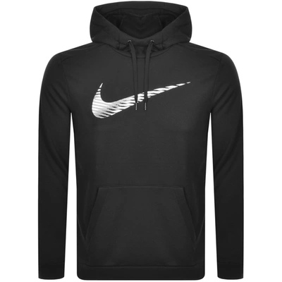 Nike Dri-fit Hoodie With Swoosh Logo In Black