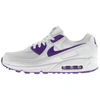 Nike Air Max 90 Canvas Trainers In Voltage Purple