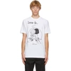 DSQUARED2 DSQUARED2 WHITE LOVE IS... T-SHIRT