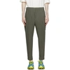 ISSEY MIYAKE KHAKI MONTHLY colourS JUNE TROUSERS