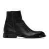 PS BY PAUL SMITH BLACK ZIP BILLY BOOTS