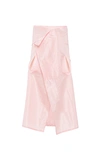 Prada Cape En Soie In Pink
