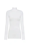 Prada Women's Knit Pullover In White,black