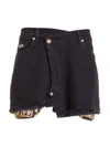 VERSACE JEANS COUTURE BAROCCO DETAILED MINI SKIRT