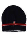 THOM BROWNE THOM BROWNE RIB KNIT BEANIE