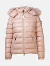 MONCLER PIUMINO CORTO BADYFUR ROSA