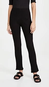 Simon Miller Black Fine Rib Saturn Lounge Pants In Black