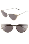 FERRAGAMO 63MM OVERSIZE CAT EYE SUNGLASSES,SF206SL