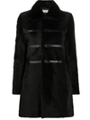 SAINT LAURENT MANTEAU SHEARLING COAT