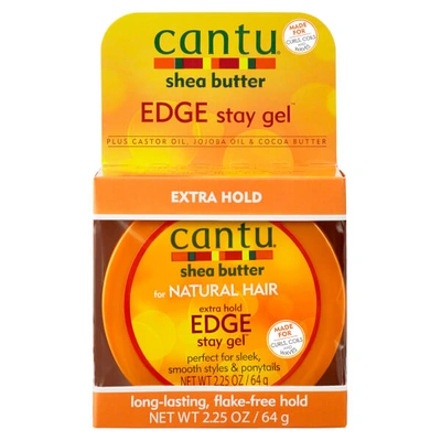 Cantu Shea Butter For Natural Hair Extra Hold Edge Stay Gel