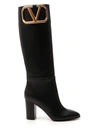 VALENTINO GARAVANI VALENTINO SUPERVEE LOGO PLAQUE BOOTS