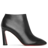 CHRISTIAN LOUBOUTIN ELEONOR 85 LEATHER ANKLE BOOTS