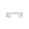 Le Gramme Sterling Silver Le 41g Ribbon Polished Bracelet In Silver