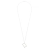 LE GRAMME 2.5G POLISHED AND BRUSHED STERLING SILVER NECKLACE,3924110
