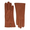 DENTS FELICITY BROWN LEATHER GLOVES,3279421