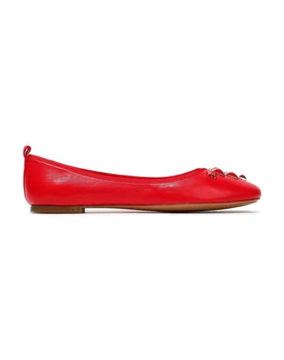 Marc Jacobs Ballet Flats In Red