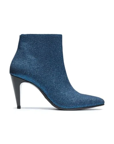 Robert Clergerie Ankle Boots In Bright Blue