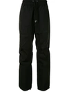 John Elliott Crinkled Drawstring Trousers In Black
