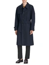 BURBERRY BELTED COTTON TRENCH COAT,0400013088421