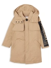 BURBERRY KID'S DAXTON HOODED TRENCH COAT,0400012881285