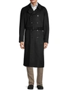 BURBERRY DOUBLE-BREASTED CASHMERE TRENCH COAT,0400012836933