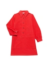 BURBERRY GIRL'S NADIRA CORDUROY SHIRTDRESS,0400012953012