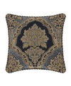 J Queen New York Bristol Decorative Pillow, 18" X 18" In Indigo