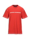 UNITED STANDARD UNITED STANDARD MAN T-SHIRT RED SIZE XL COTTON,12475614SO 4