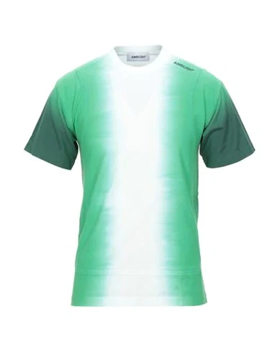Ambush Short Sleeve Gradient Print T-shirt In Green