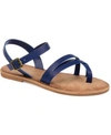 Journee Collection Women's Vasek Sandals Women's Shoes In Blue