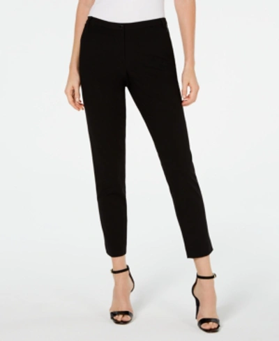 Calvin Klein Slim Fit Ankle Length Pants In Black