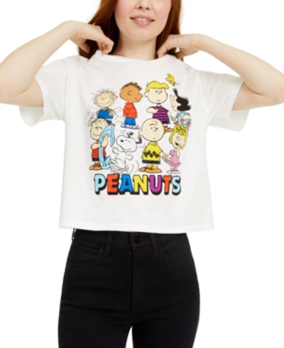 Peanuts Gang Graphic T-shirt In White