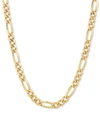 GIANI BERNINI FIGARO LINK 18" CHAIN NECKLACE IN 18K GOLD-PLATED STERLING SILVER